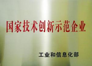 國家技術創(chuàng)新示范企業(yè)